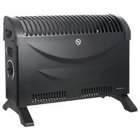 Emerio Konvektor CH-128215.4 schwarz B/H/L: ca. 20x32,8x46,5 cm ca. 2000 W Konvektor CH-128215.4 - schwarz (46,50/20,00/32,80cm) - Emerio