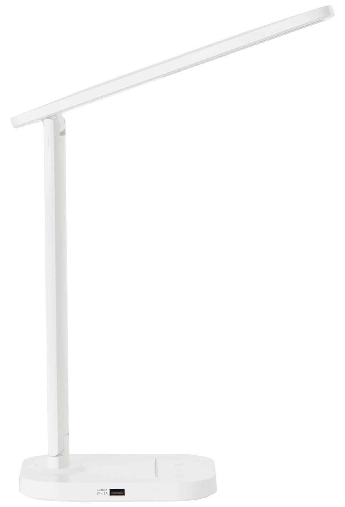Brilliant Tischleuchte G93102/05 Tischleuchte Vicari G93102/05 - weiß (12,00/33,30/28,80cm) - Brilliant