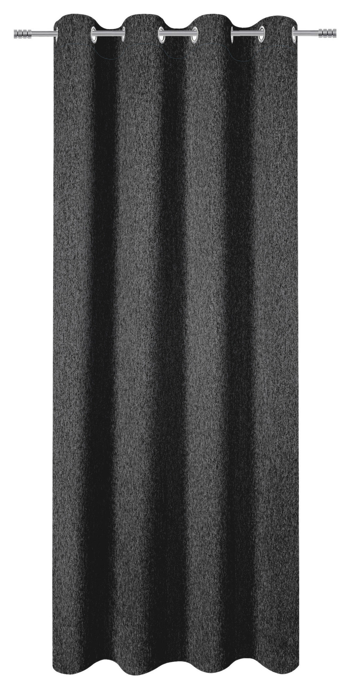Verdunklungsvorhang Linda anthrazit B/L: ca. 135x245 cm Linda - anthrazit (135,00/245,00cm)