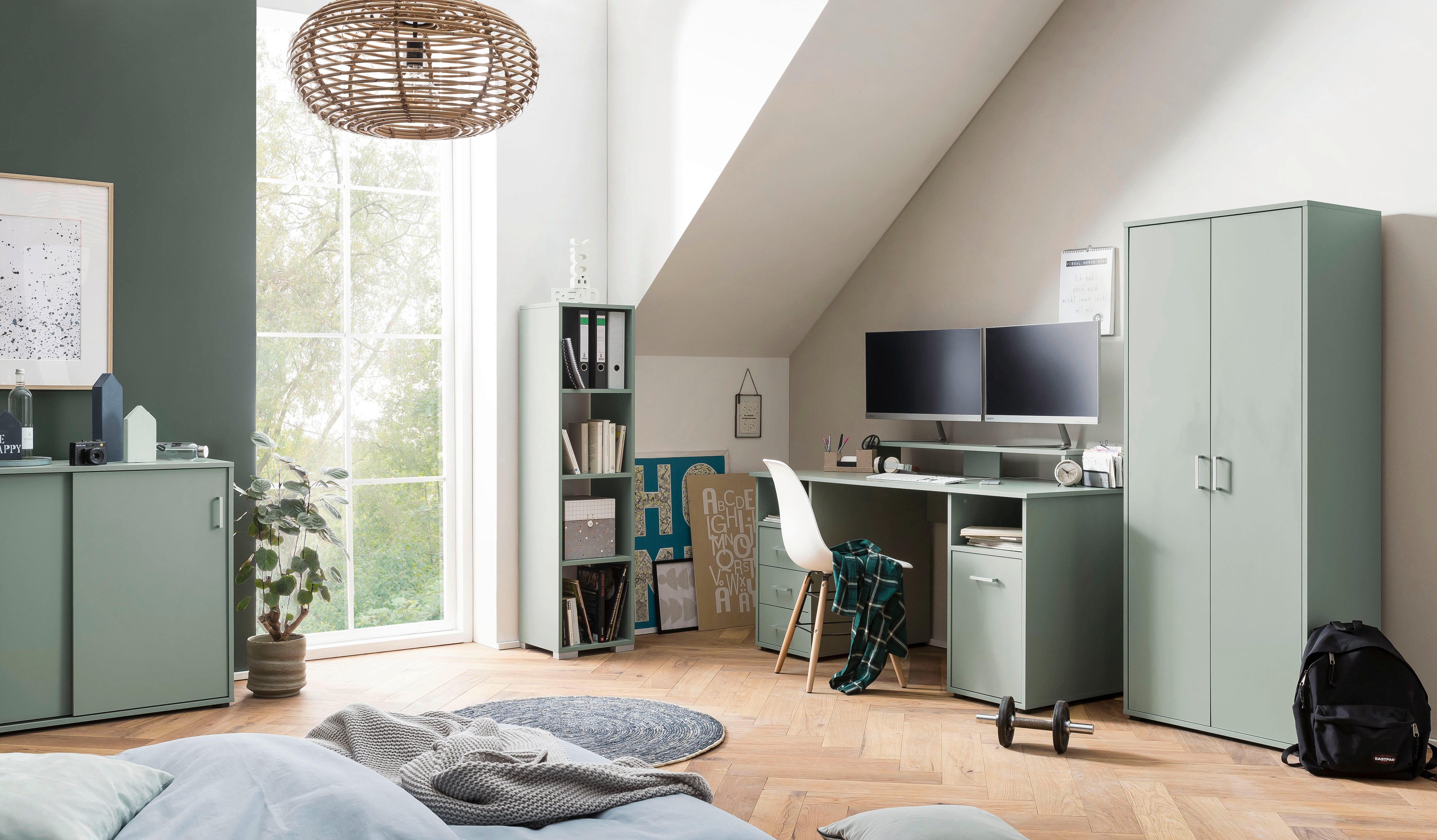 Schreibtisch Niels Pistazie B/H/T: ca. 150x86,7x70 cm Niels - Pistazie (150,00/86,70/70,00cm) - Möbelpartner