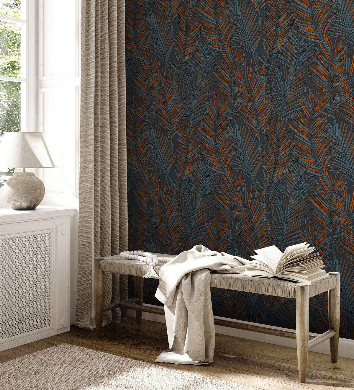 A.S.Creation Vliestapete Attractive 2 Floral schwarz B/L: ca. 53x1005 cm Attractive 2 - schwarz (53,00/1005,00cm) - A.S.Creation