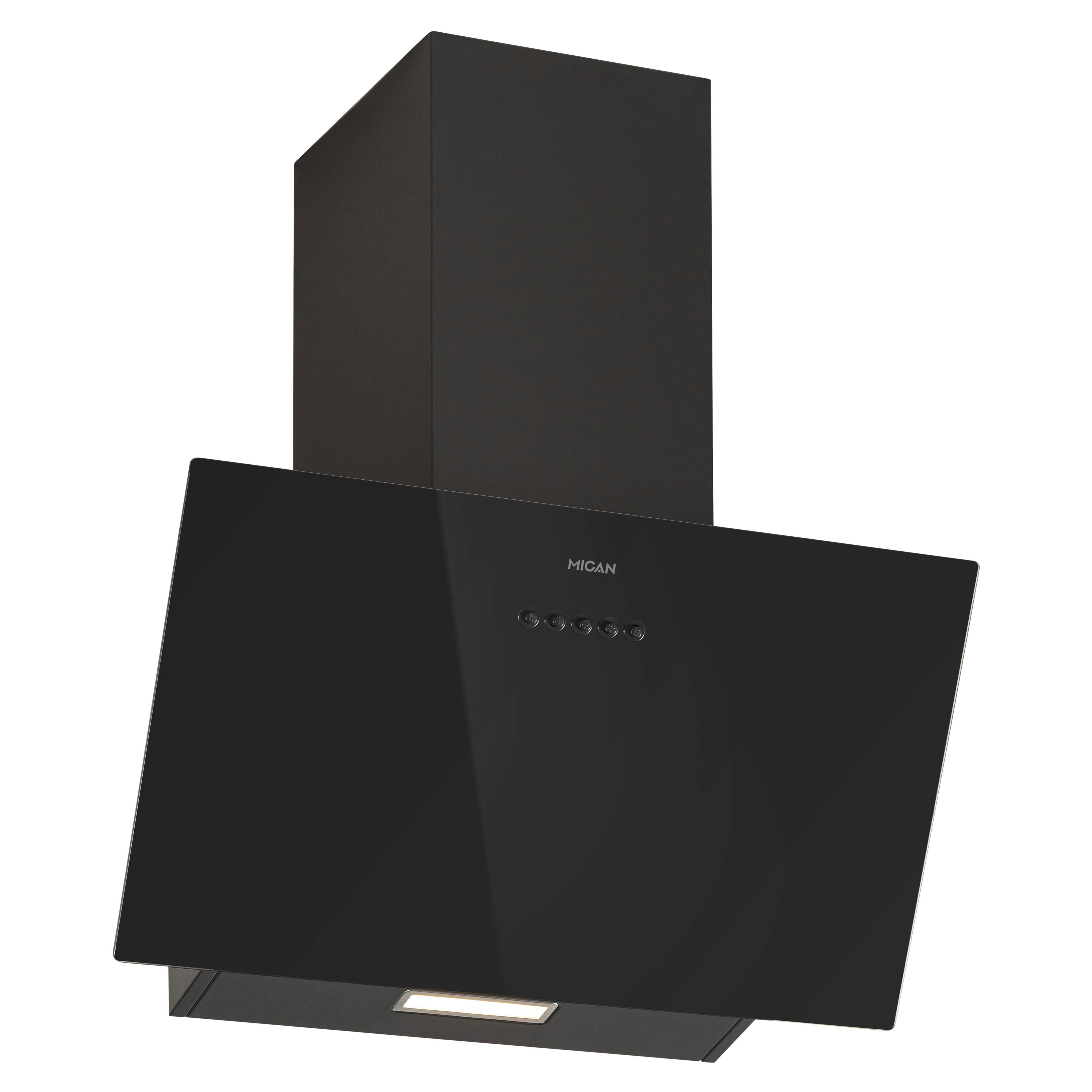 Mican Dunstabzugshaube KHA400MOFSA schwarz Metall B/H/T: ca. 60x60,5x31,5 cm KHA400MOFSA - schwarz (60,00/60,50/31,50cm) - Mican