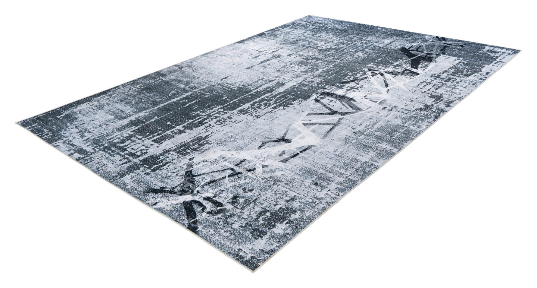 Obsession Teppich My Tranquil grau B/H/T/L/D: ca. 200x0,6x0x290x0 cm My Tranquil - grau (290,00/200,00/0,60cm) - Obsession