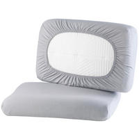 Kissenbezug Univ.-Kissenbezug_2erPack silber - silber (45,00/65,00cm)