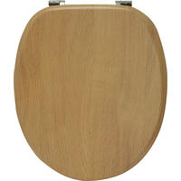 WC-Sitz braun MDF B/H/T: ca. 45,8x5,7x37,6 cm WC-Sitz_Holzoptik MDF FSC - braun (45,80/5,70/37,60cm)