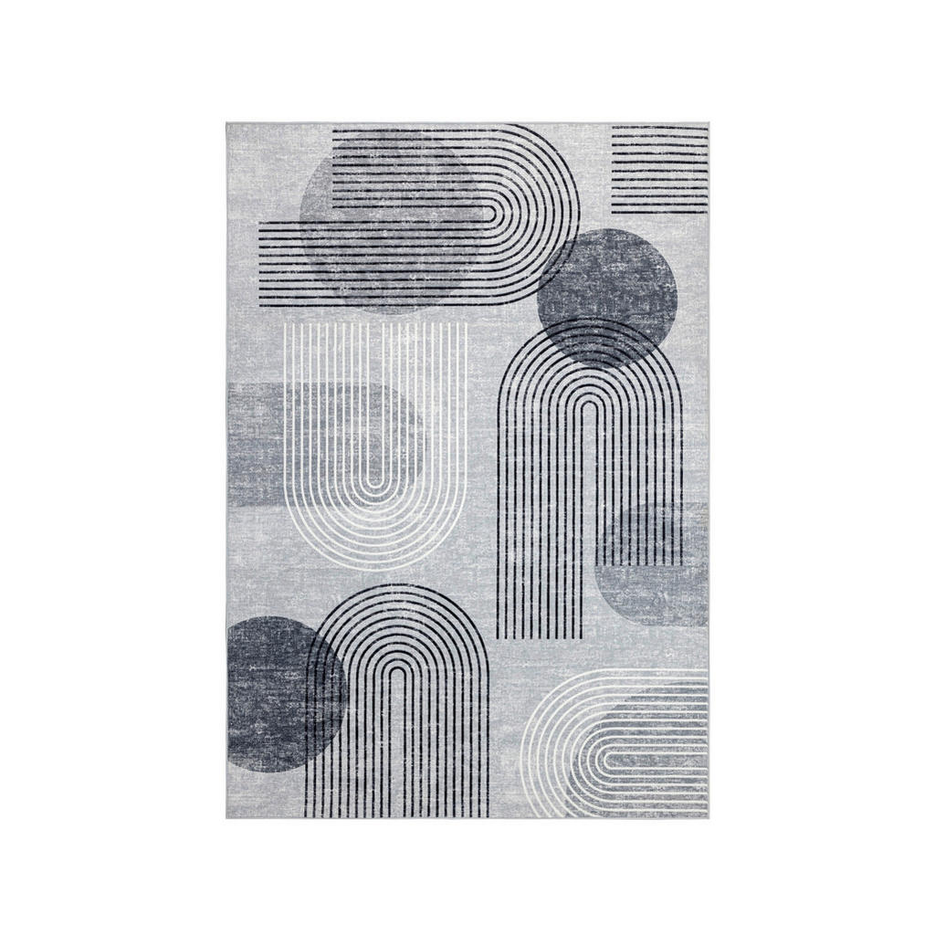 Thumbnail - Obsession Teppich Avantgarde grau B/H/L: ca. 80x8x150 cm