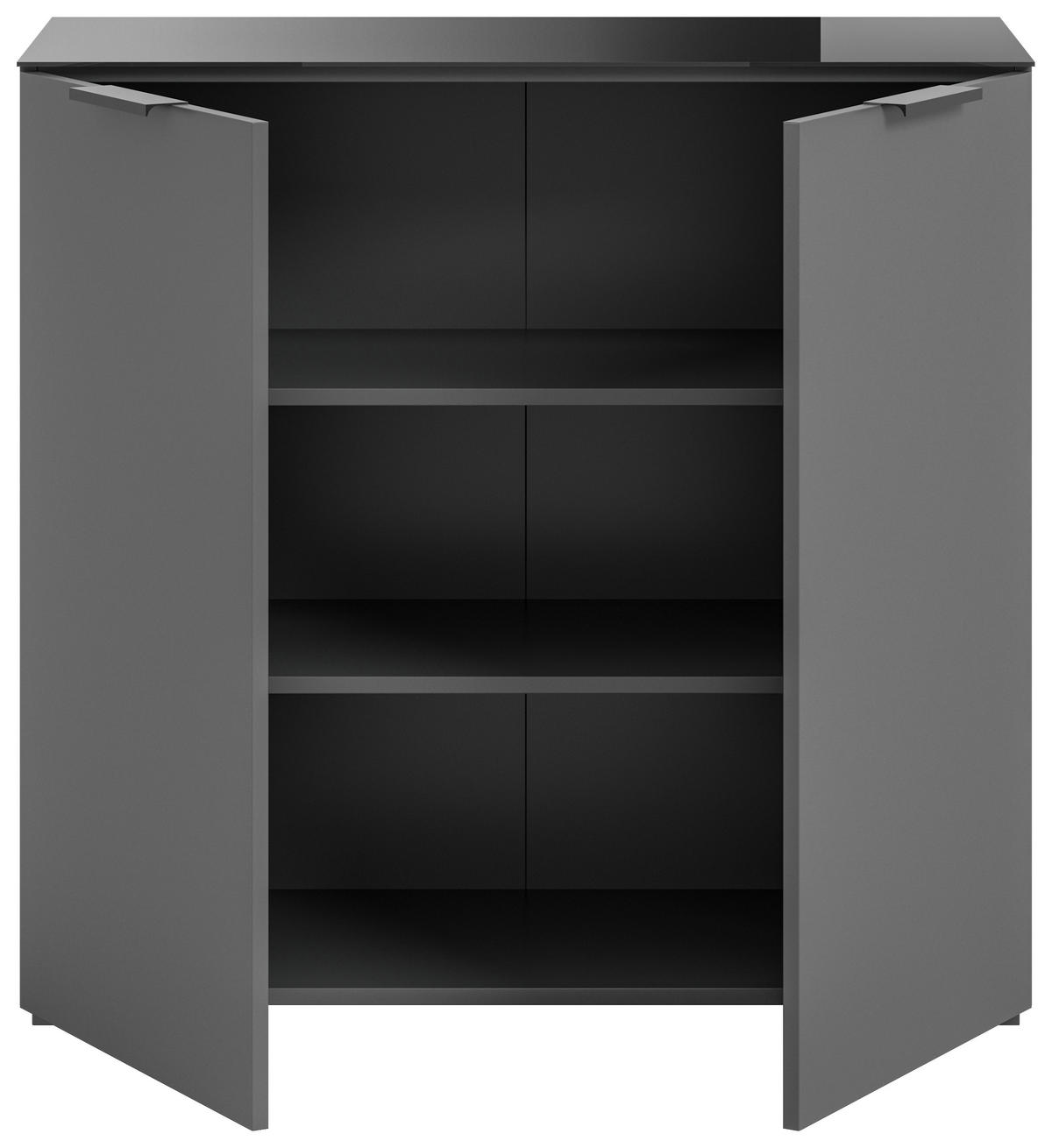 Kommode Ray anthrazit B/H/T: ca. 90x86x40 cm Ray - anthrazit (90,00/86,00/40,00cm) - xonox.home