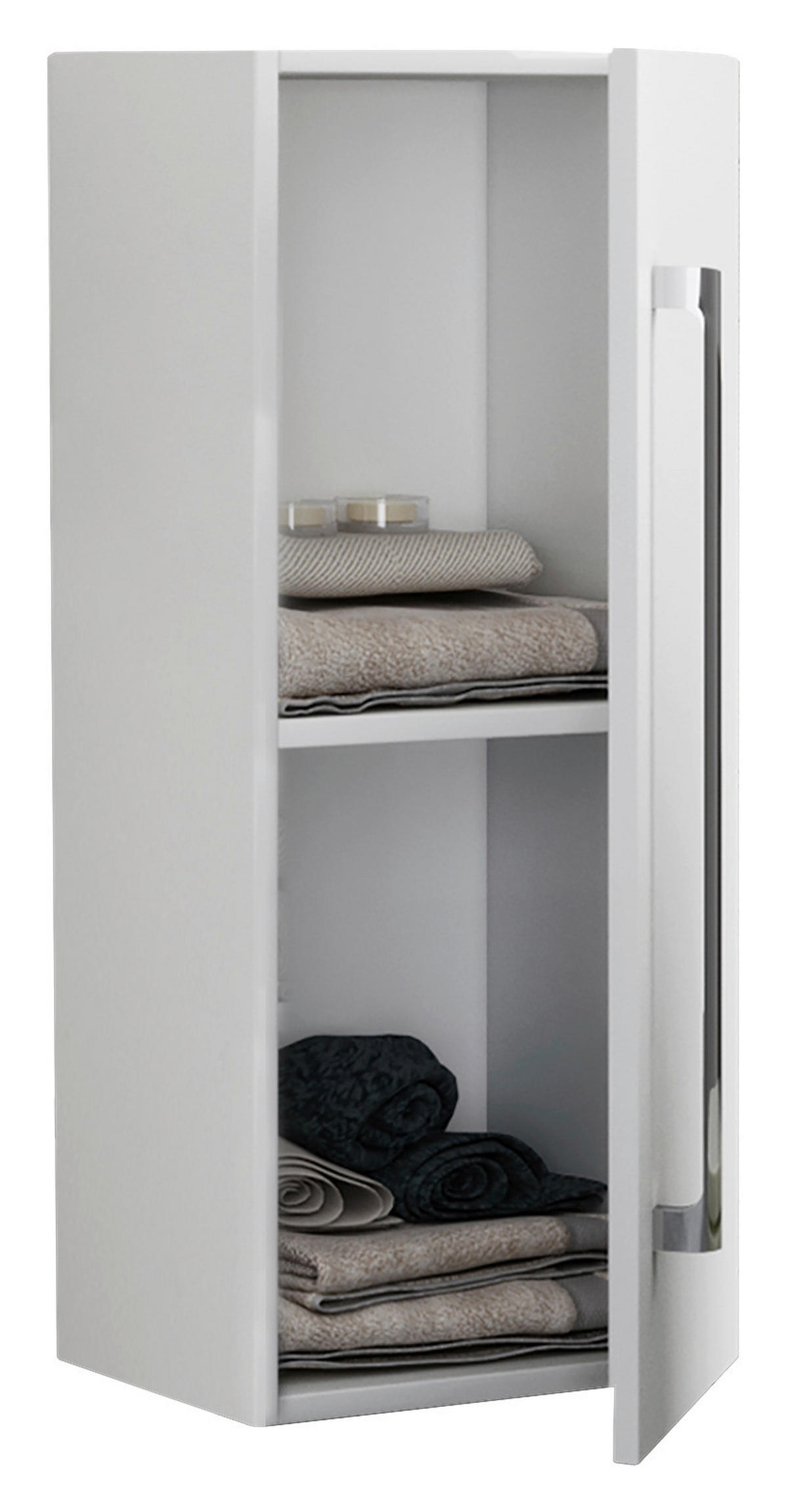 Midischrank Badinos weiß B/H/T: ca. 33x75x22 cm Badinos - weiß (33,00/75,00/22,00cm) - VCM Möbel