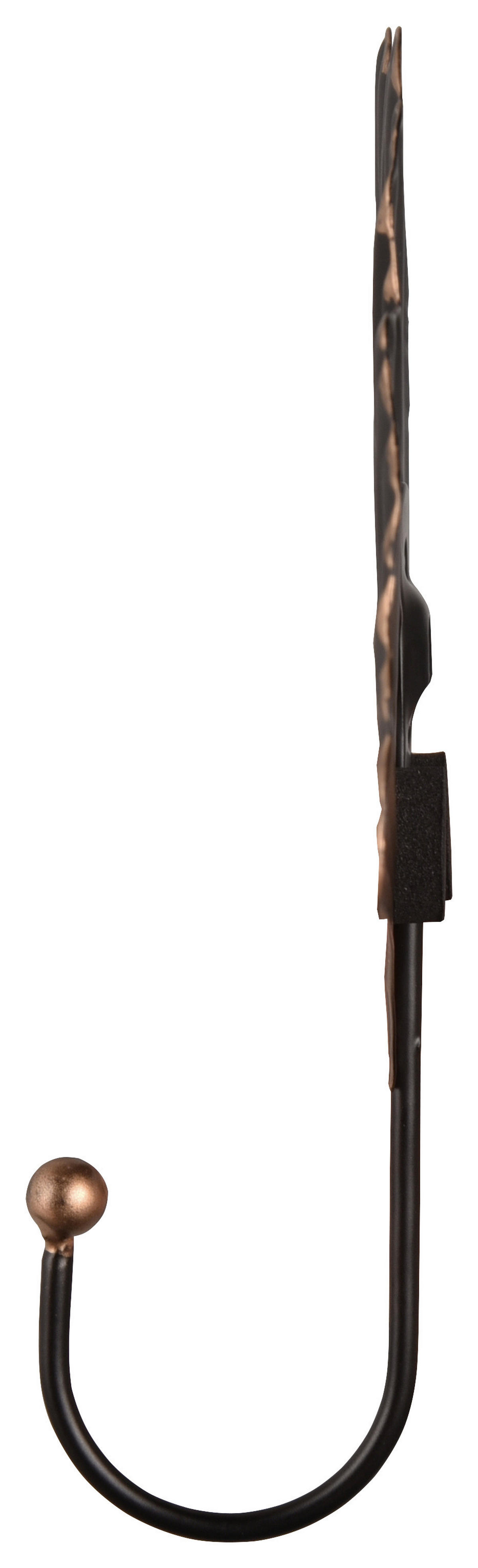 Garderobenhaken Merle schwarz gold Optik Metall B/H/T: ca. 15x15x4 cm Merle - gold/schwarz (15,00/15,00/4,00cm)