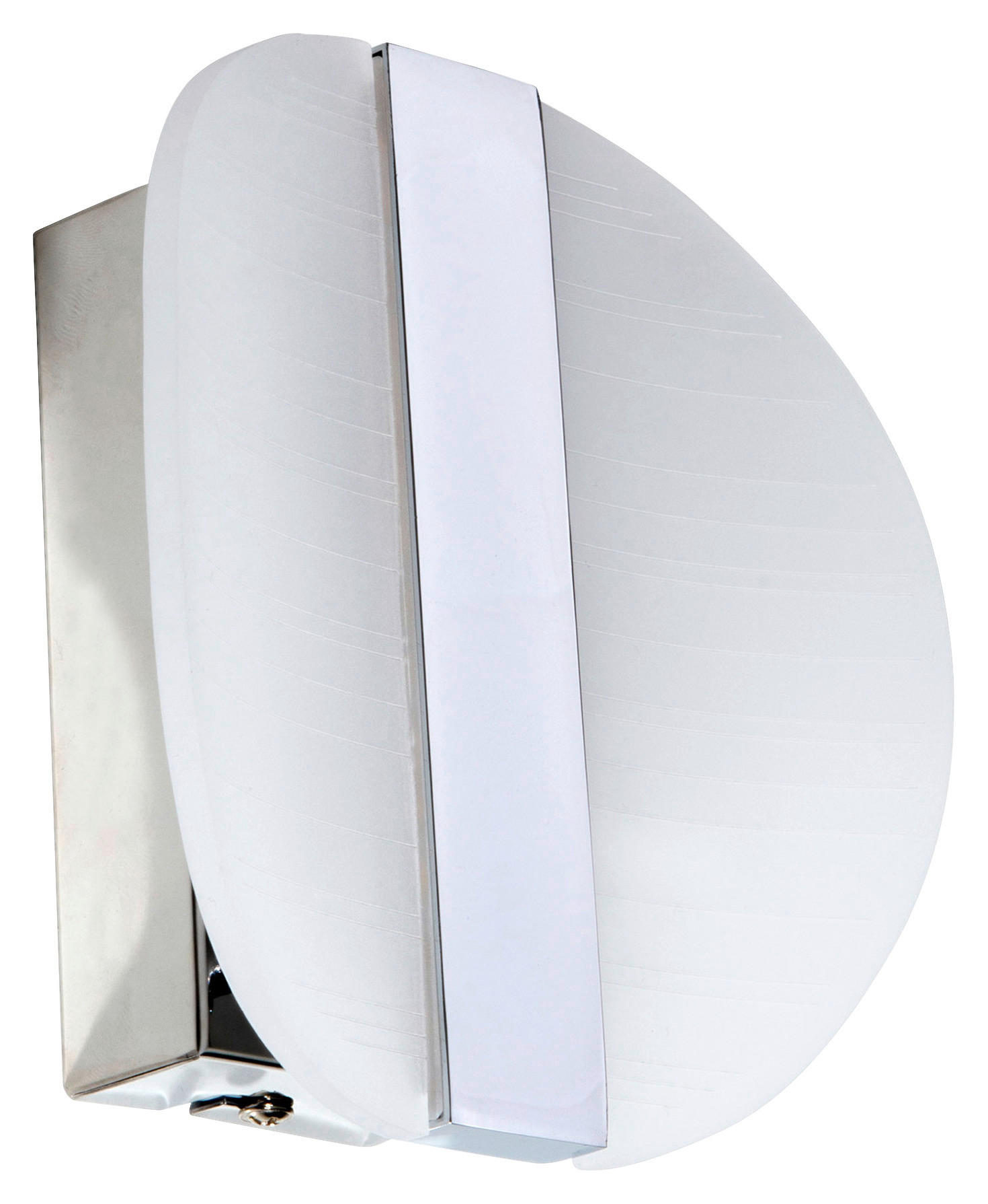 Näve Leuchten LED-Leuchten 1208903 Chrom Metall Kunststoff B/H/T: ca. 16x16x16 cm 1 Brennstellen Denver - Chrom (16,00/16,00/16,00cm) - Näve Leuchten