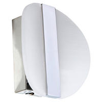 Näve Leuchten LED-Leuchten 1208903 Chrom Metall Kunststoff B/H/T: ca. 16x16x16 cm 1 Brennstellen Denver - Chrom (16,00/16,00/16,00cm) - Näve Leuchten