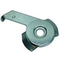 Boviva Deckenbefestigung für Flächenvorhangschiene silber Metall 3.0 Läufe Deckenbefestigung_f.Flächenvorhang - silber - Boviva