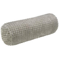 Nackenrolle Nackenrolle_Checks 50x20cm silber - silber (50,00/20,00cm)