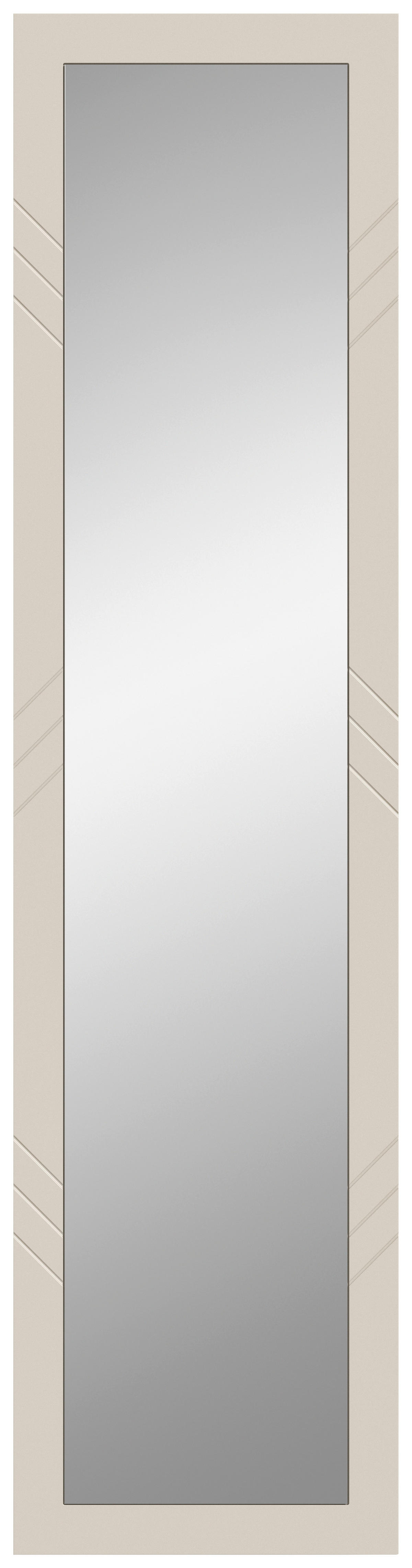 Wandspiegel NOTES sandbeige sandbeige matt Melamin B/H/T: ca. 45x100x2 cm NOTES - sandbeige (45,00/100,00/2,00cm) - xonox.home