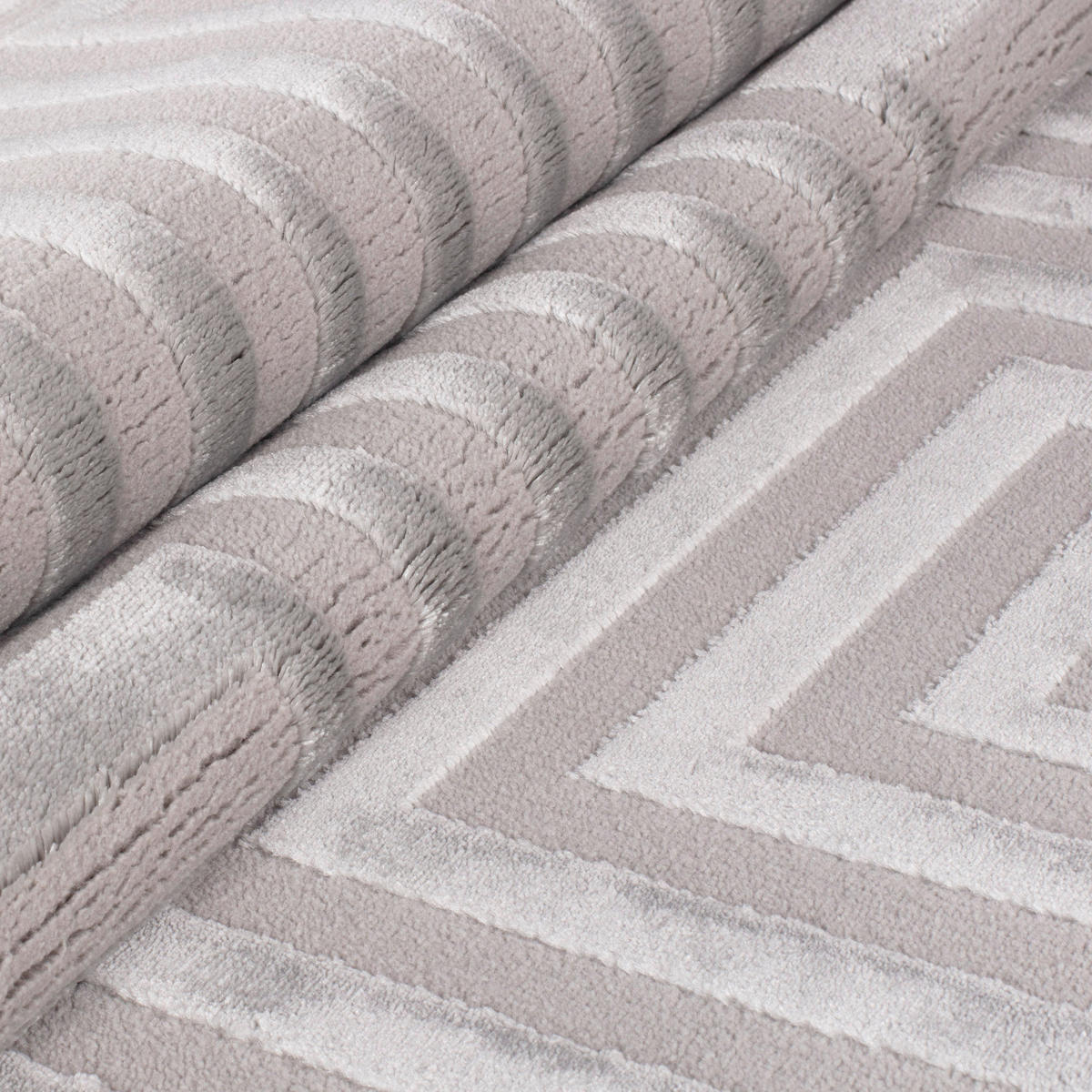 Ayyildiz Teppich SAHARA silber B/L: ca. 80x250 cm SAHARA - silber (80,00/250,00cm) - Ayyildiz