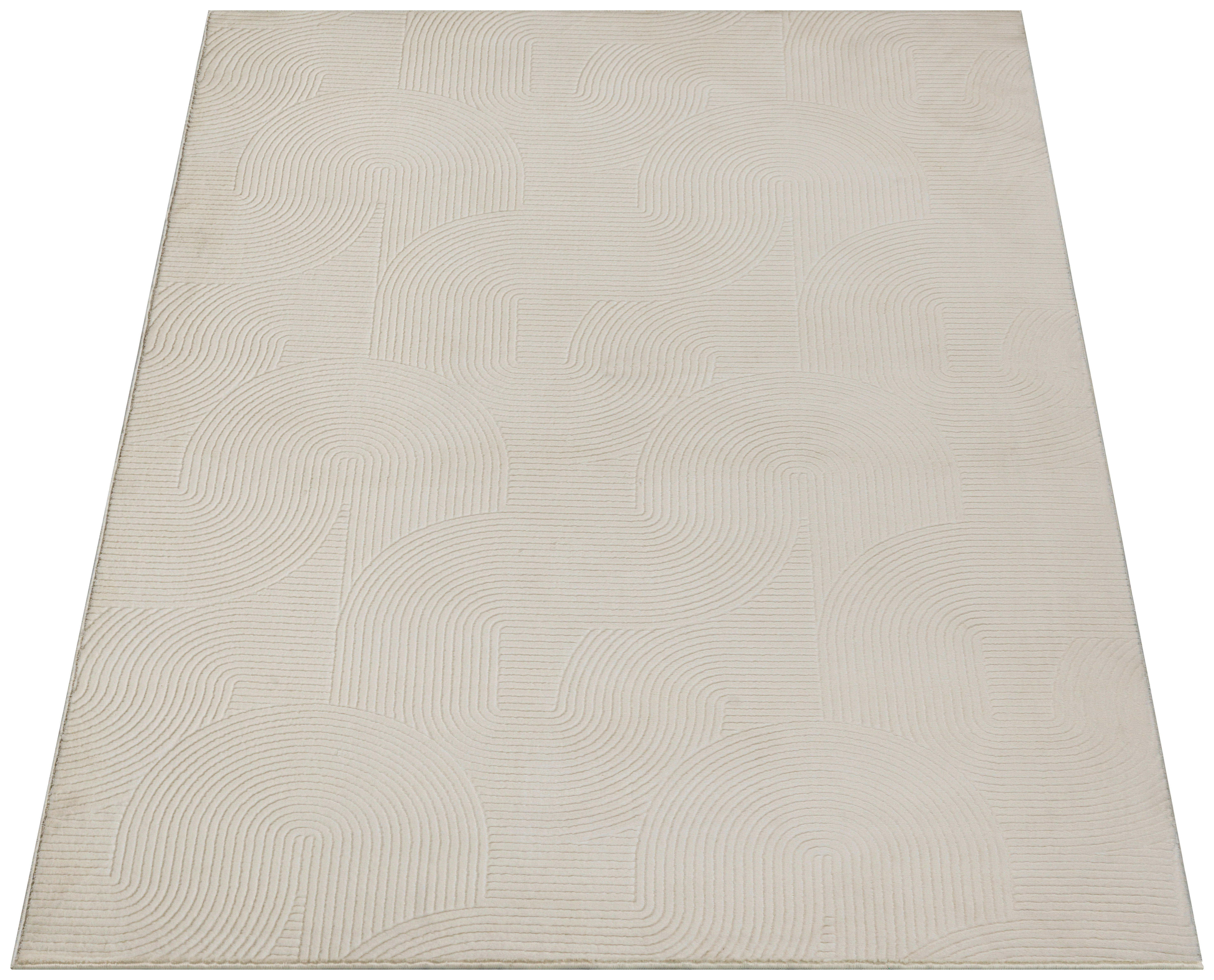 Dinarsu Teppich Stilo creme B/L: ca. 140x200 cm Stilo - creme (140,00/200,00cm) - Dinarsu