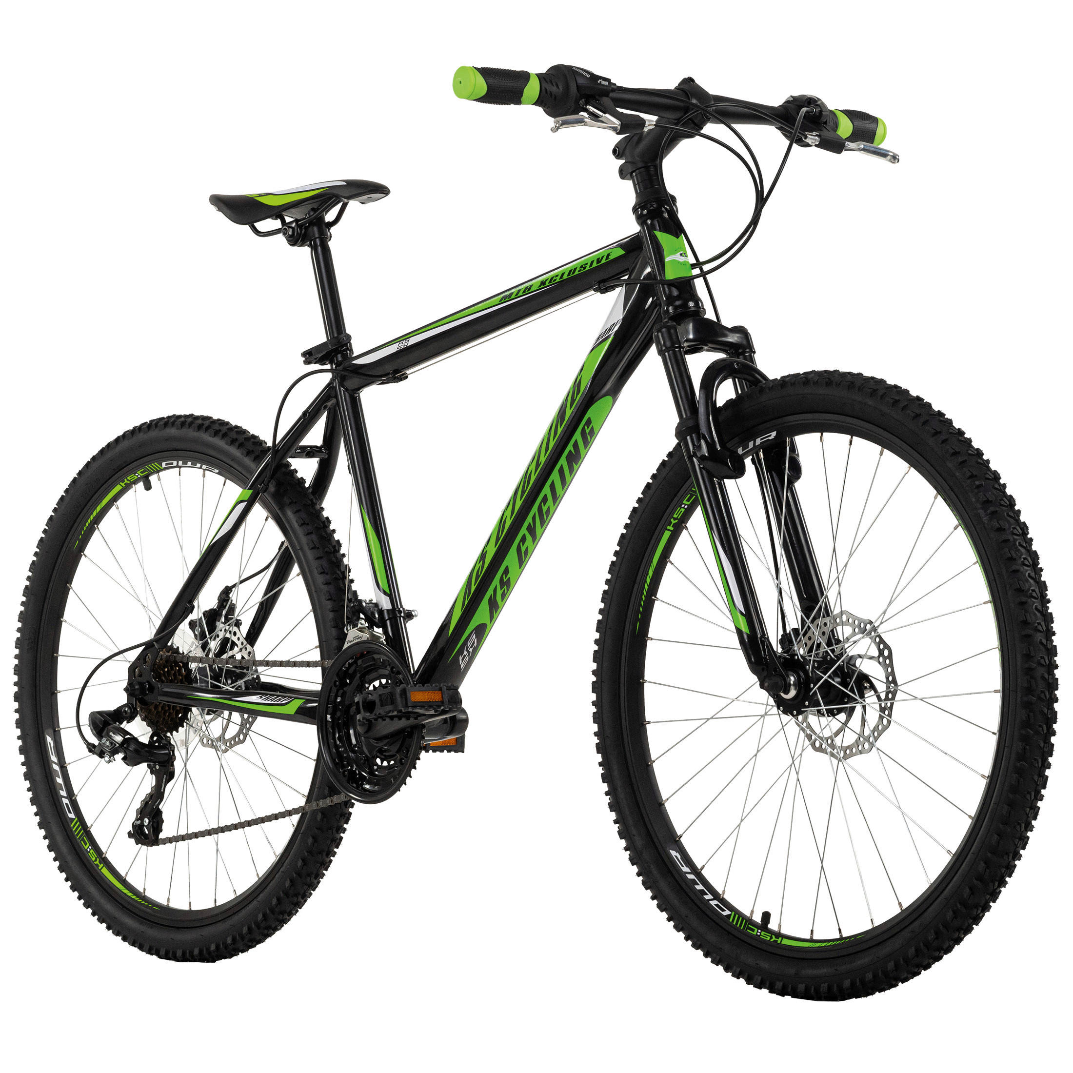 KS-Cycling Mountain-Bike Hardtail Sharp schwarz ca. 26 Zoll Sharp - schwarz - KS-Cycling
