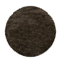 Ayyildiz Teppich FLUFFY braun D: ca. 80 cm FLUFFY - braun (80,00cm) - Ayyildiz