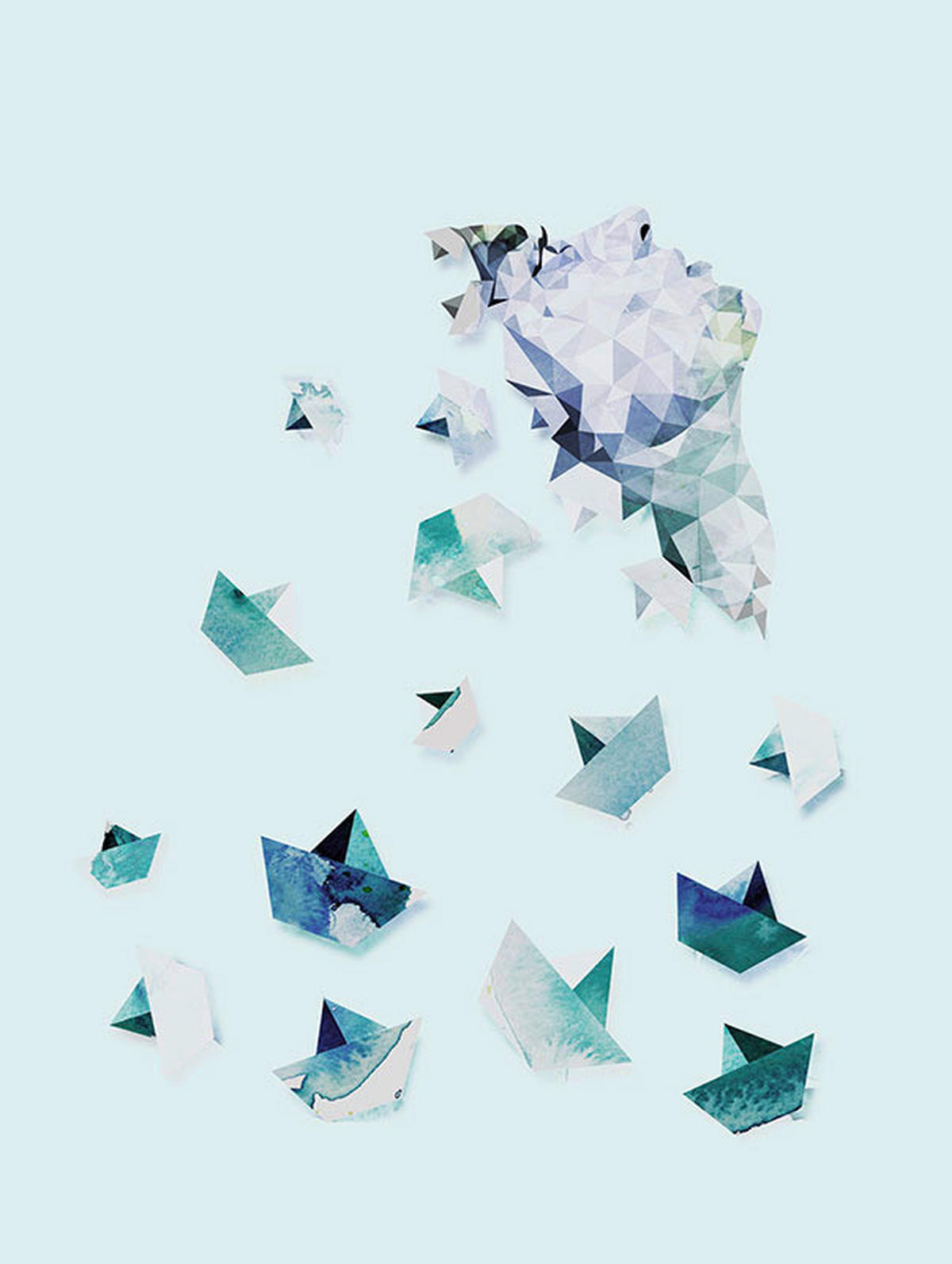 Komar Poster Mindset Maritim B/L: ca. 30x40 cm Mindset - (30,00/40,00cm) - Komar