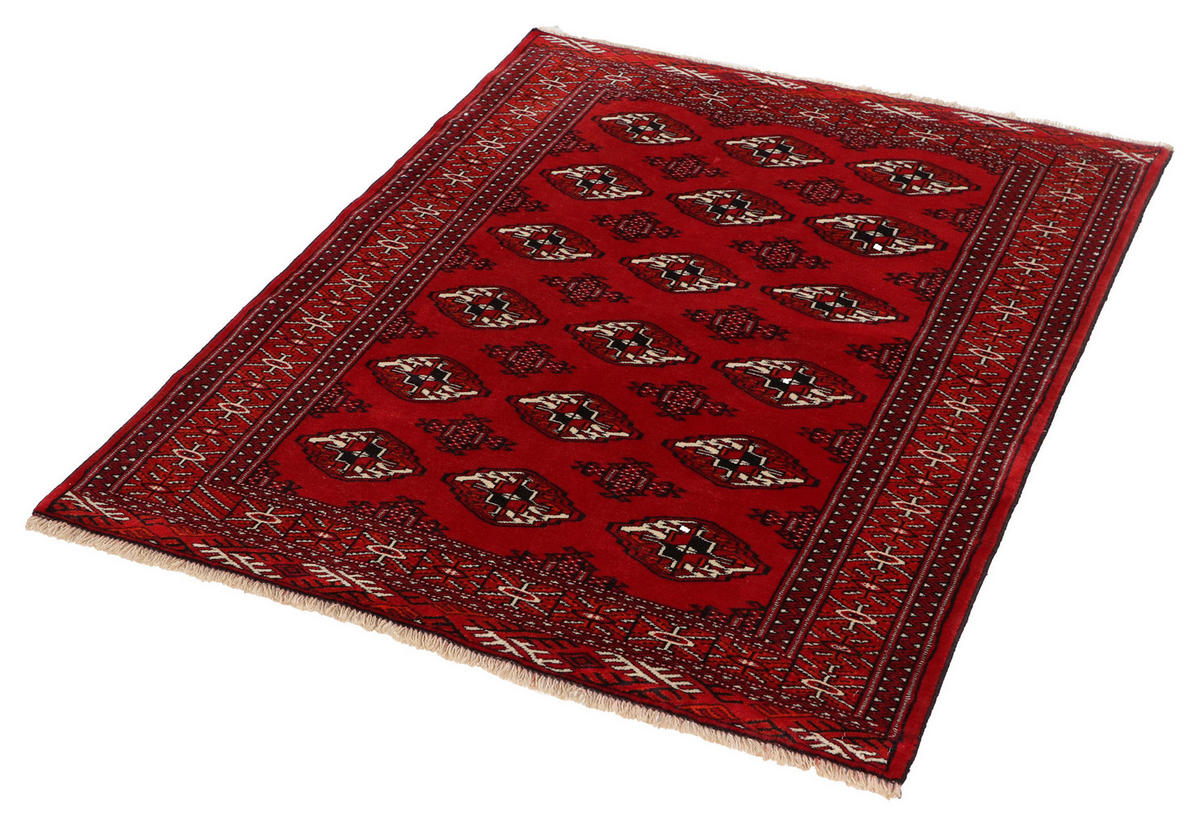 PersaTepp Teppich Turkman rot B/L: ca. 107x137 cm Turkman - rot (107,00/137,00cm) - PersaTepp