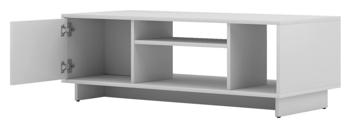 Couchtisch Cup weiß weiß matt B/H/T: ca. 110x38,8x50 cm Cup - weiß (110,00/38,80/50,00cm) - WIPMEB