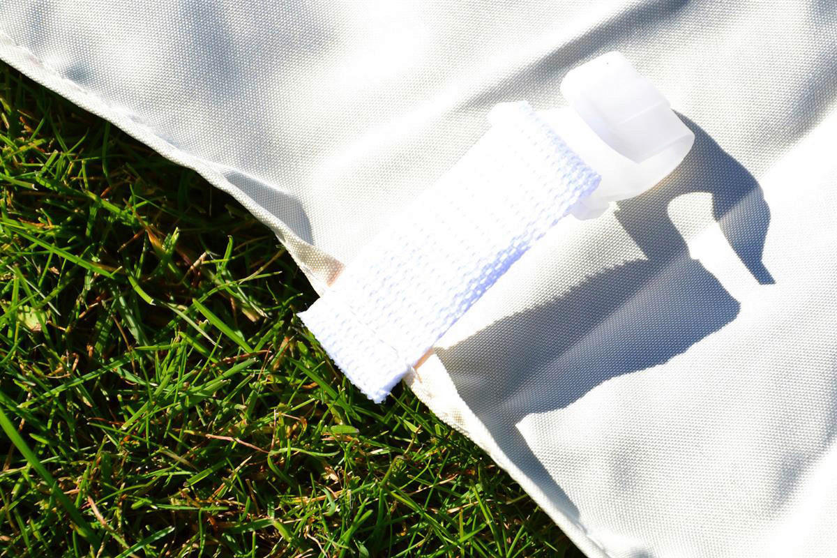 VCM Pavillon PROFI weiß Polyester-Mischgewebe B/H/L: ca. 300x220x300 cm PROFI - weiß (300,00/300,00/220,00cm) - VCM