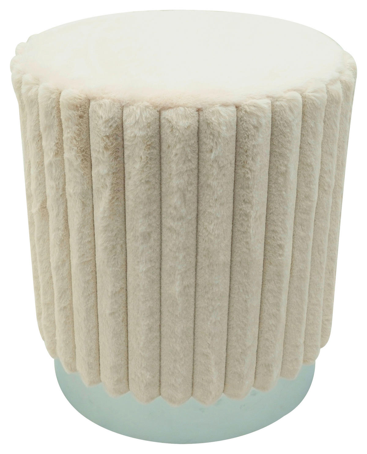 Sitzhocker Sitzhocker_Plüsch/Cordoptik