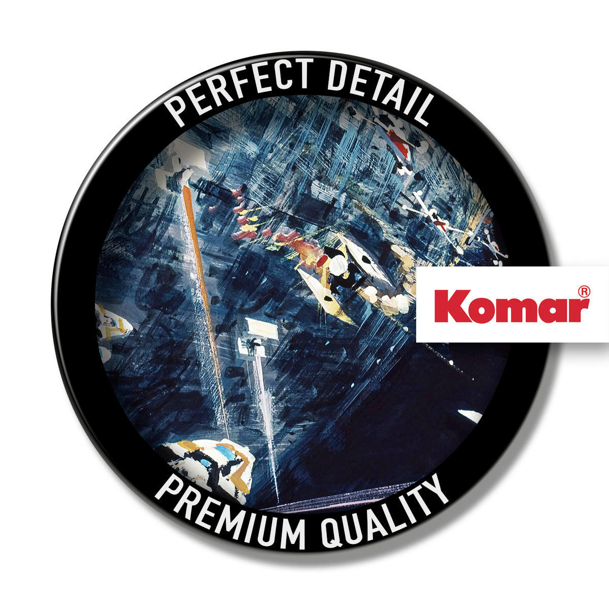 Komar Fototapete Star Wars Classic Dogfight B/L: ca. 200x275 cm Star Wars Classic Dogfight - (200,00/275,00cm) - Komar