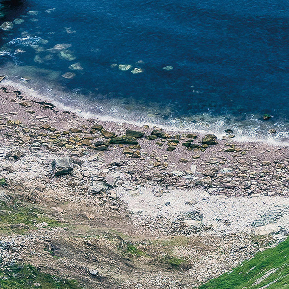 Komar Fototapete The Blue Bay B/L: ca. 200x250 cm The Blue Bay - (200,00/250,00cm) - Komar