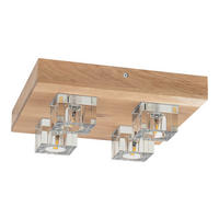 Spot-Light Deckenleuchte B/H/L: ca. 30x9,5x30 cm null 4 Brennstellen Deckenleuchte_Tony - (30,00/30,00/9,50cm) - Spot-Light