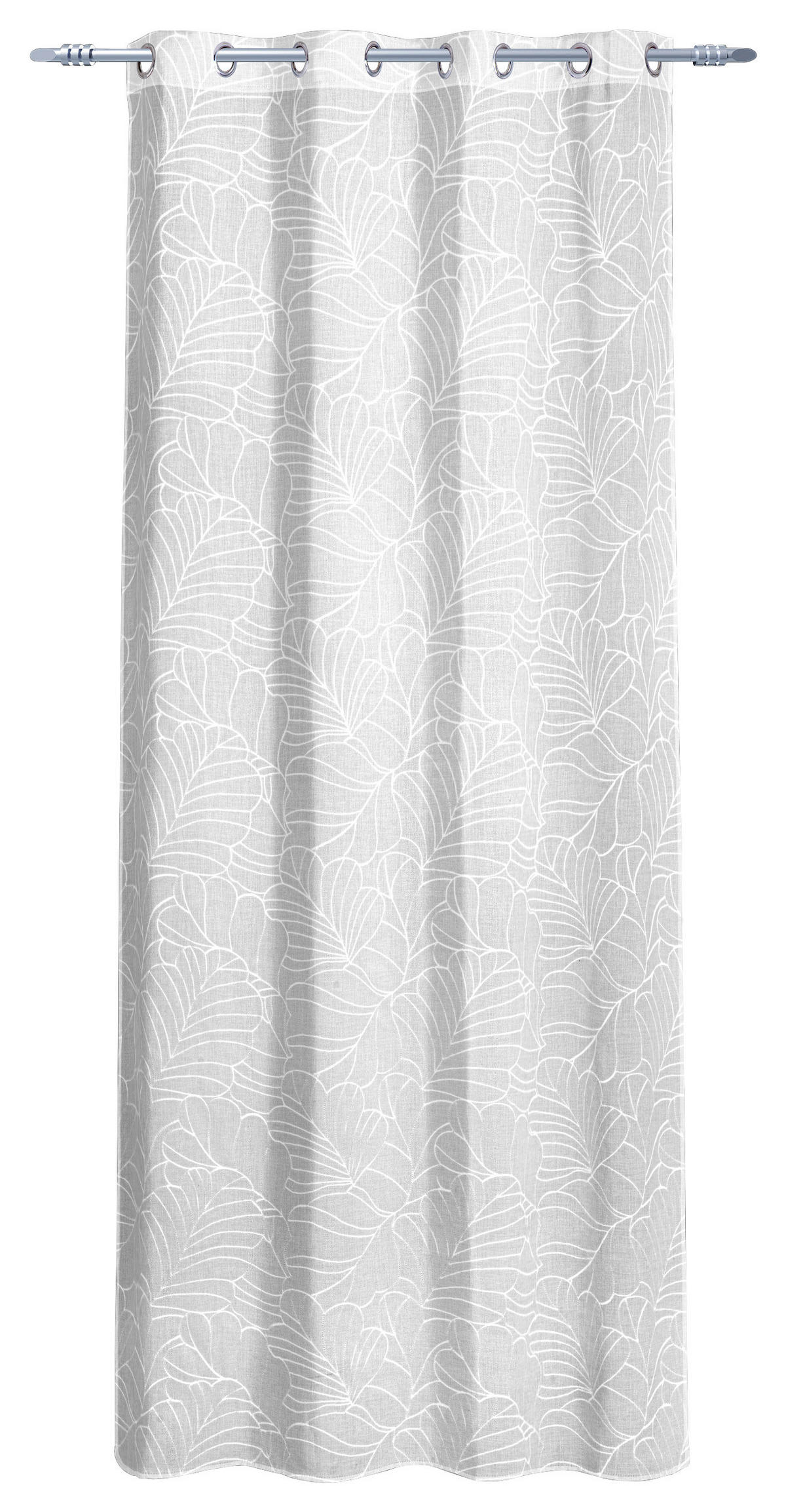 Ösenvorhang Sabrina weiß B/L: ca. 135x245 cm Sabrina - weiß (135,00/245,00cm)