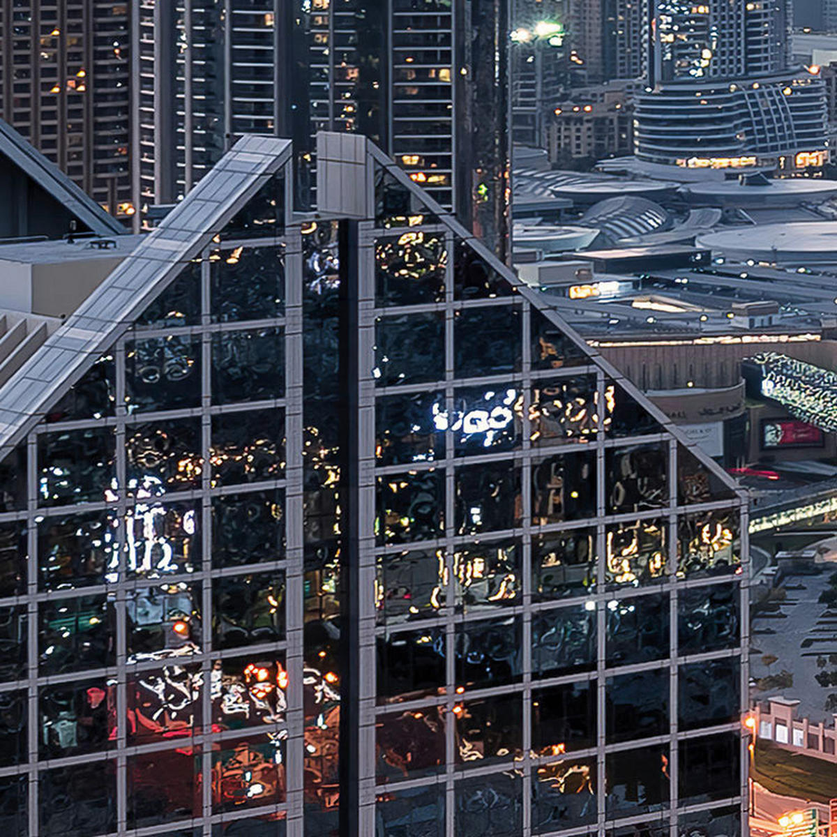 Komar Fototapete Lights of Dubai B/L: ca. 450x280 cm Lights of Dubai - (450,00/280,00cm) - Komar