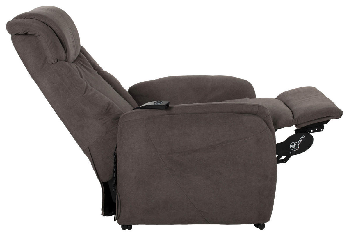TV-Sessel Ronda graubraun Webstoff B/H/T: ca. 79x116x85 cm Ronda - graubraun (79,00/116,00/85,00cm)