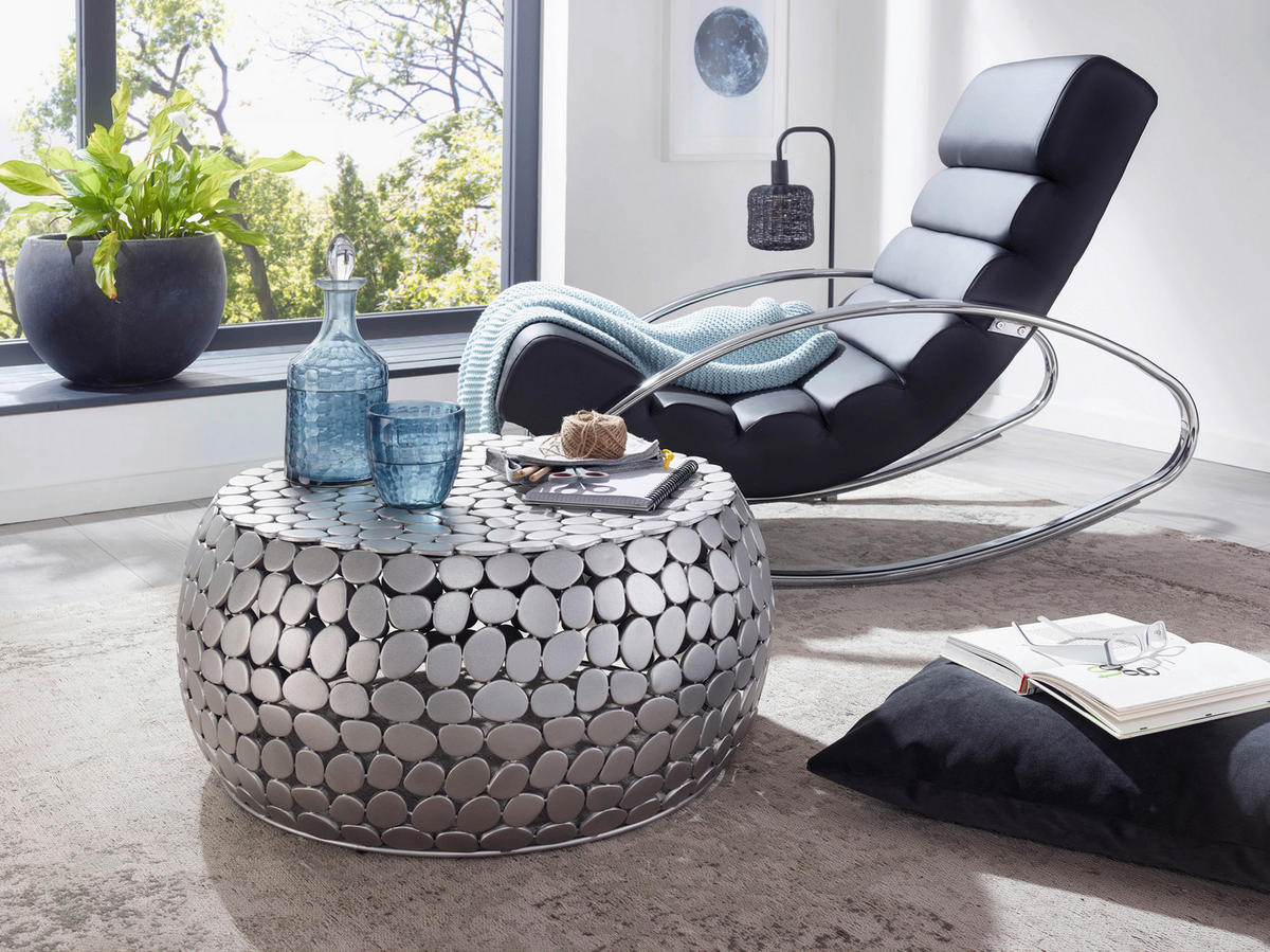 Couchtisch  B/H/T: ca. 66x32x66 cm Couchtisch - (66,00/32,00/66,00cm) - Wohnling