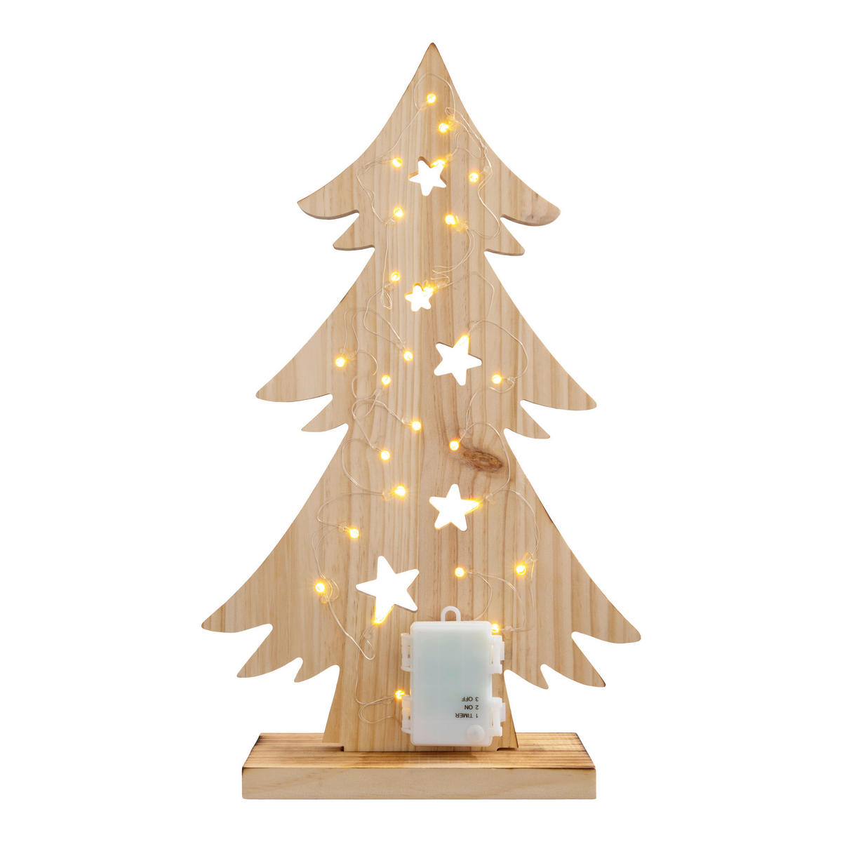 Näve Leuchten LED-Dekoleuchte Tannenbaum Tannenbaum - natur (11,00/47,00/22,00cm) - Näve Leuchten