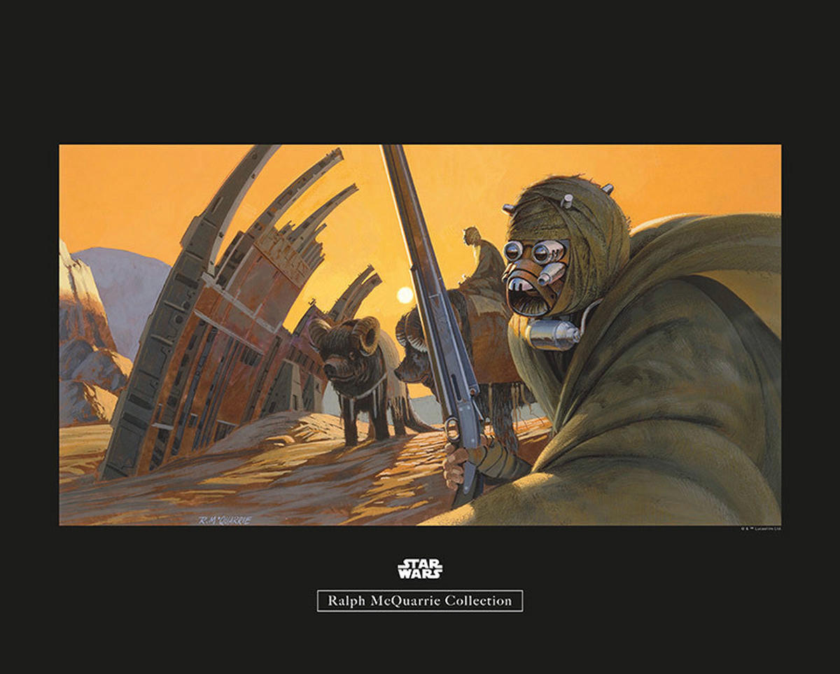 Komar Poster Star Wars Classic RMQ Tusken Star Wars B/L: ca. 50x40 cm Star Wars Classic RMQ Tusken - (50,00/40,00cm) - Komar