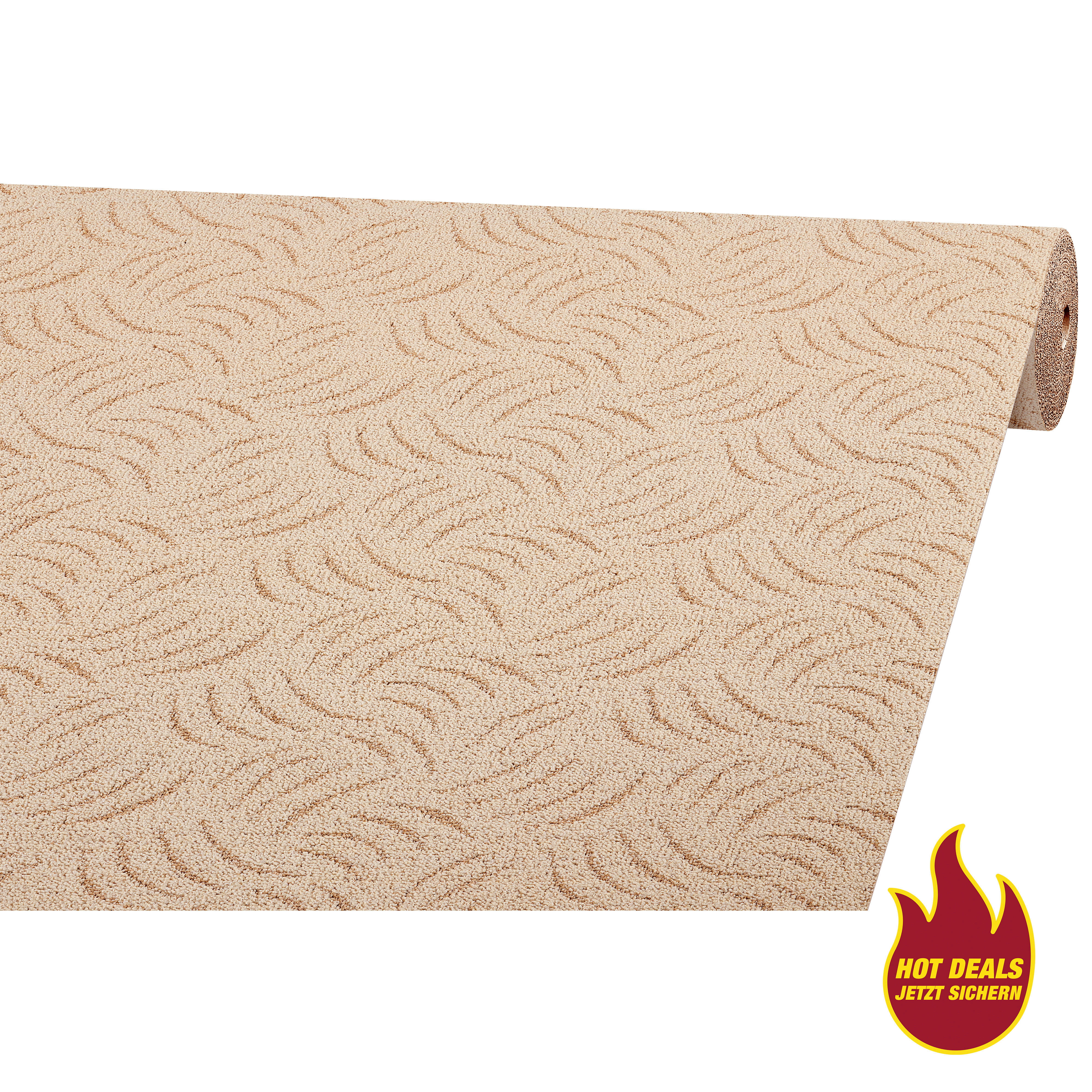 Teppichboden Presto beige B: ca. 400 cm pro m² Presto - beige (400,00cm)