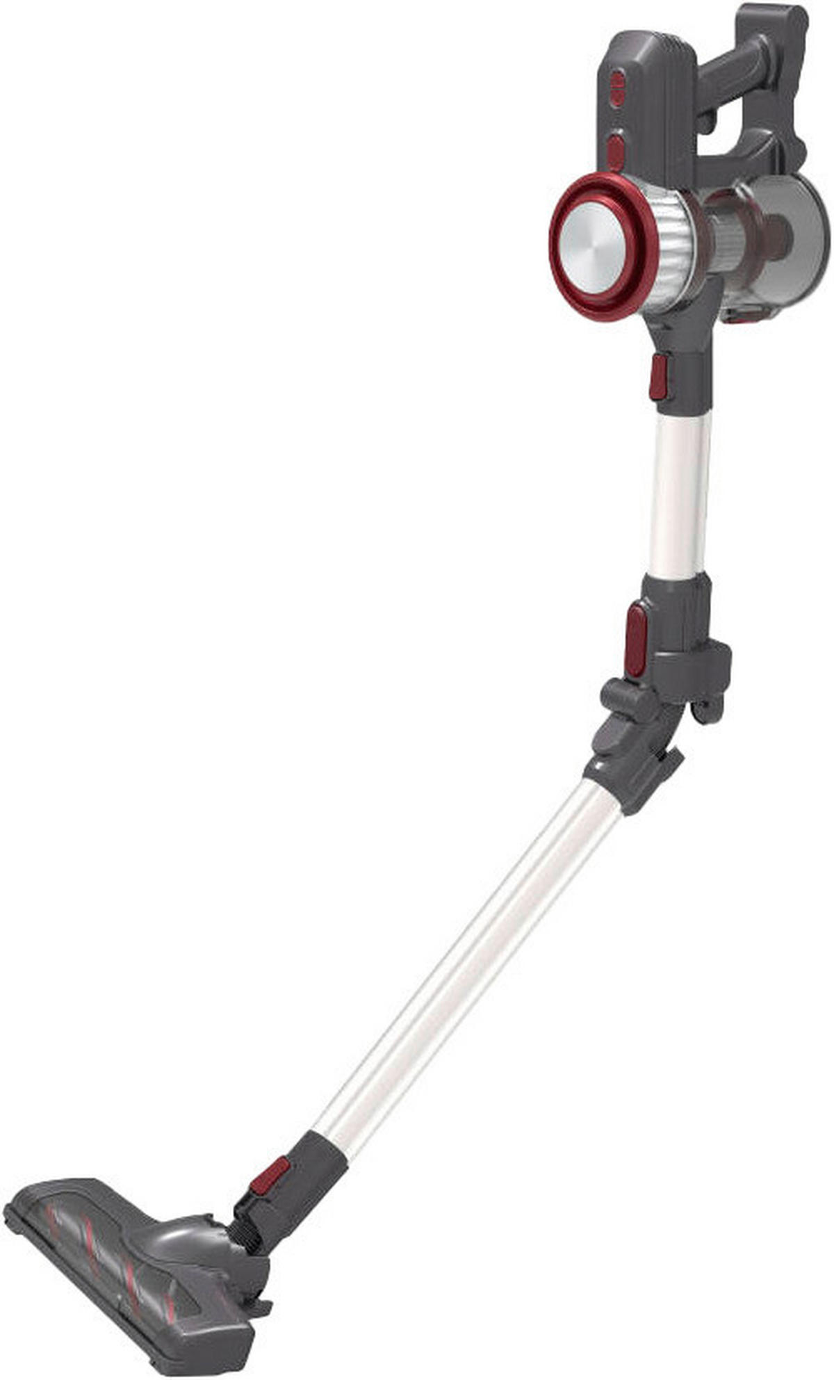 POCOline Handstaubsauger rot grau Metall Kunststoff B/H/L: ca. 12,5x120x32 cm Handstaubsauger_Kallisto - rot/grau (32,00/12,50/120,00cm) - POCOline