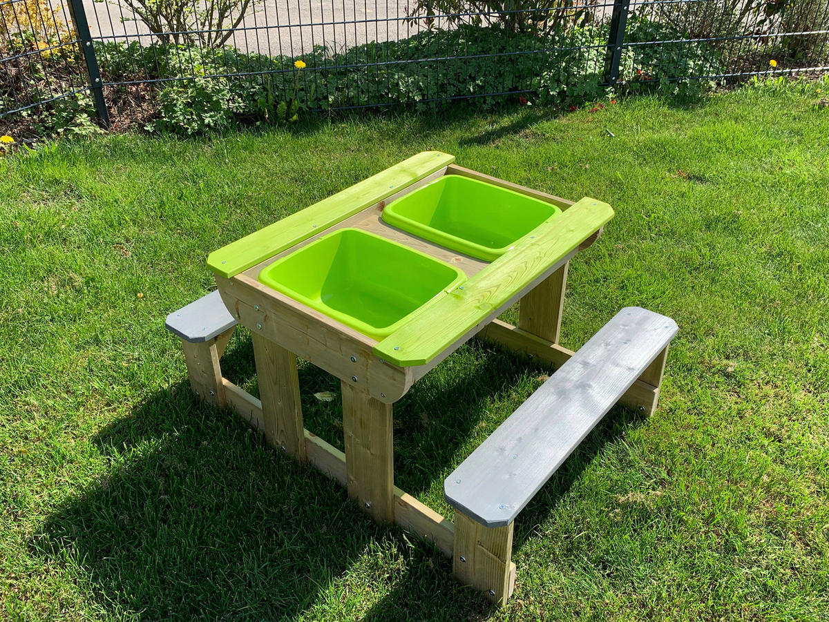 Wendi Toys Spieltisch natur B/H/T: ca. 100x53x80 cm Spieltisch - natur (100,00/53,00/80,00cm) - Wendi Toys