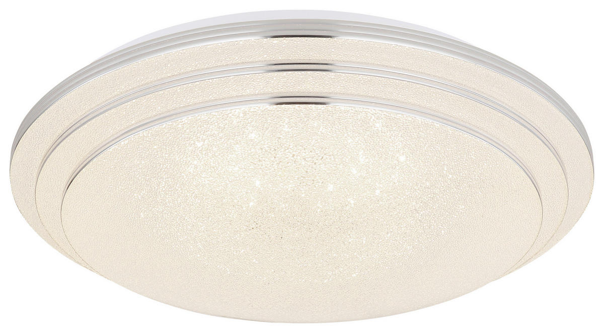 GLOBO Deckenleuchte 48419-18 Aley Opal weiß Metall Acryl H/D: ca. 9,5x40 cm Aley - weiß/Opal (40,00/9,50cm) - GLOBO