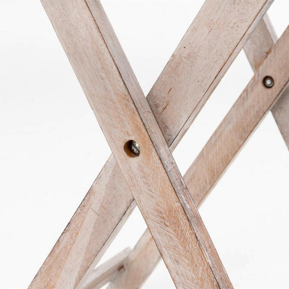 VCM Gartentisch natur Holz H/D: ca. 60x50 cm Gartentisch - natur (50,00/60,00cm) - VCM