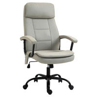 Drehstuhl 921-308BG beige 921-308BG - beige (63,00/121,00/70,00cm) - Vinsetto