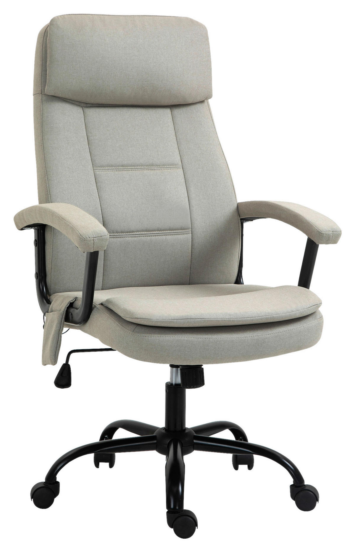 Drehstuhl 921-308BG beige 921-308BG - beige (63,00/121,00/70,00cm) - Vinsetto