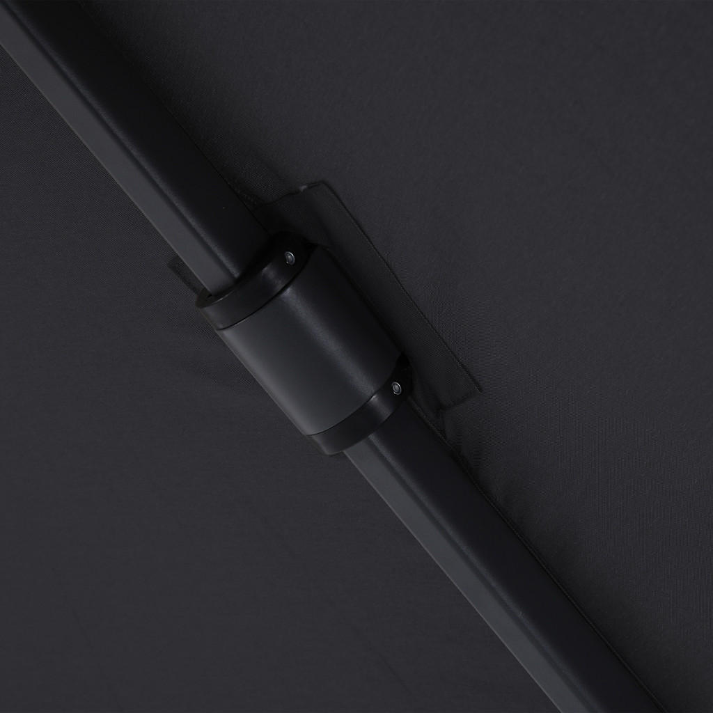 Thumbnail - AXI Outdoor Living Ampelschirm Milad anthrazit Metall B/H/L: ca. 200x250x300 cm