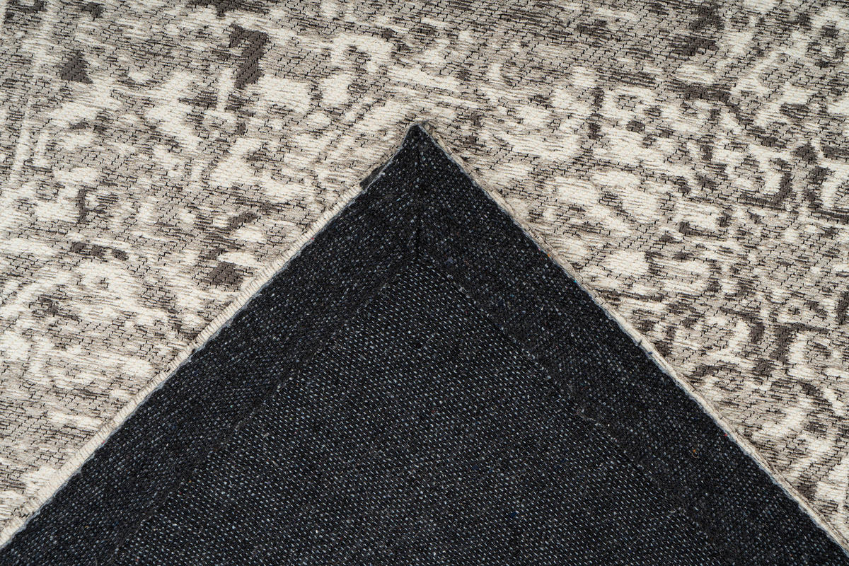 Kayoom Flachflorteppich Davis 225 grau B/H/L: ca. 80x1,2x150 cm Davis 225 - grau (150,00/80,00/1,20cm) - Kayoom