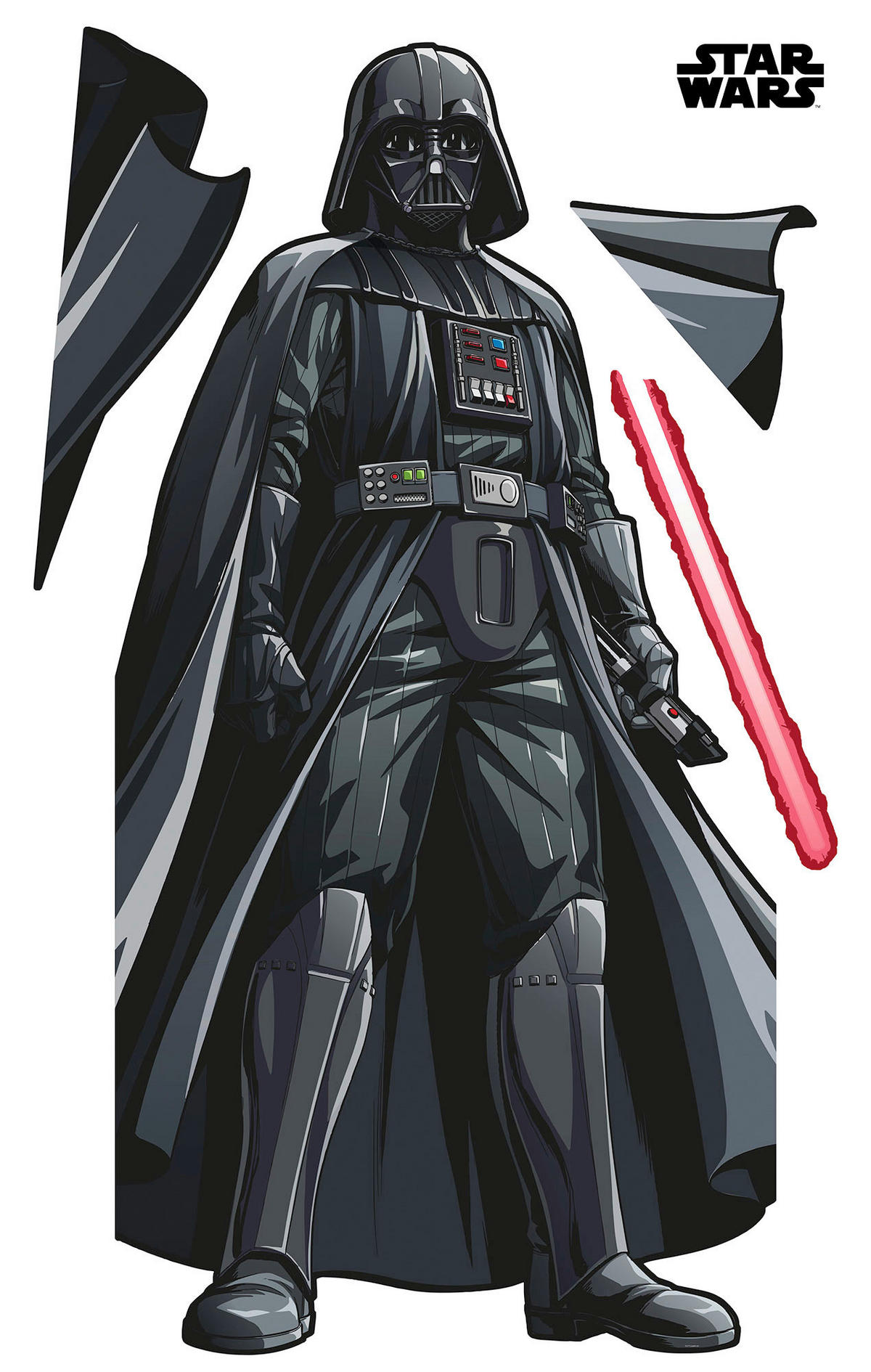 Komar Fototapete Star Wars XXL Darth Vader B/L: ca. 127x200 cm Star Wars XXL Darth Vader - (127,00/200,00cm) - Komar