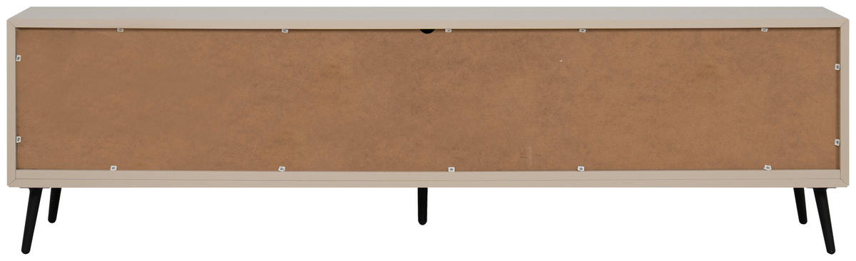 Lowboard Arona sand schwarz B/H/T: ca. 175x50x38 cm Arona - sand/schwarz (175,00/50,00/38,00cm)