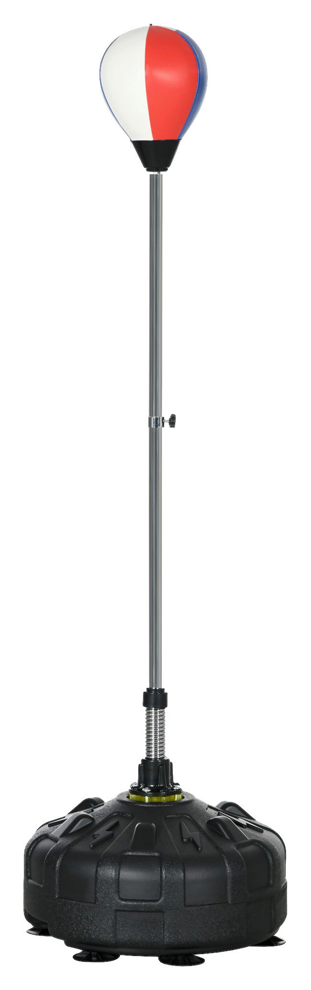 SPORTNOW Fitness-Zubehör rot Kunstleder B/H/L: ca. 48x48x165 cm Punchingball - rot/schwarz (165,00/48,00/48,00cm) - SPORTNOW