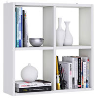 Wandregal Alexa weiß B/H/T: ca. 60x60x18 cm Alexa - weiß (60,00/60,00/18,00cm)