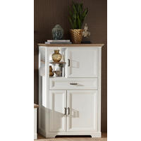 Standvitrine Jasmin Eiche Artisan Nachbildung Pinie Nachbildung B/H/T: ca. 93x150x42 cm Jasmin - Eiche (93,00/150,00/42,00cm)